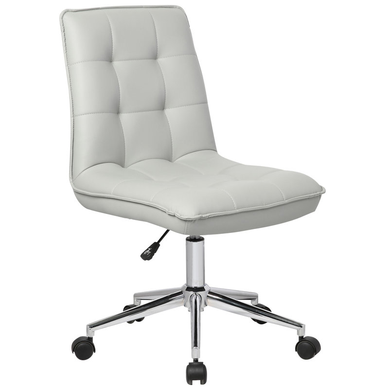 Porthos Home Gabriel Faux Leather Office Chair with Metal Base Reviews Wayfair